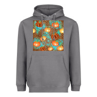 Storm plaid fall pumpkin seamless Heavyweight Hoodie - AdoDesignShop