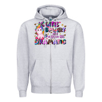 Heather Grey cute smart and a little bit dramatic Zipper Hoodie - JahusDesignShop