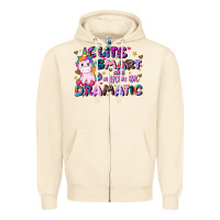 Sandshell cute smart and a little bit dramatic Zipper Hoodie - JahusDesignShop