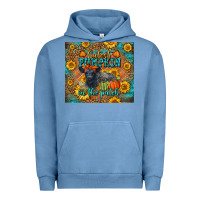 Pigment Pebble Blue Fall Cutest Pumpkin In The Patch Cute Cow Tumbler Urban Hoodie - LillyAllenDesigns