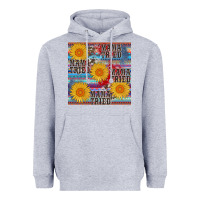 Heather Grey mama tried seamless Heavyweight Hoodie - AdoDesignShop
