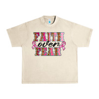 Sandshell faıth over fear Urban Heavy Tee - BarkalooDesign