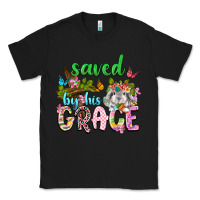 Black Saved by his grace Classic Tee - Neo Western