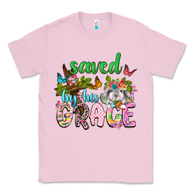 Saved By His Grace Classic Tee by Neo Western | Teevron