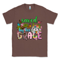 Chestnut Saved by his grace Classic Tee - Neo Western