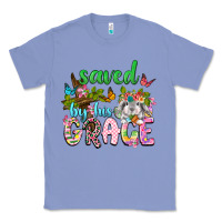 Colony Blue Saved by his grace Classic Tee - Neo Western