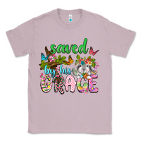 Lilac Saved by his grace Classic Tee - Neo Western