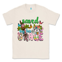 Natural Saved by his grace Classic Tee - Neo Western