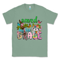 Sage Saved by his grace Classic Tee - Neo Western