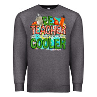 Charcoal Heather pe teacher but cooler Premium Sweatshirt - NancyCooperArtShop