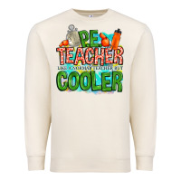 Sandshell pe teacher but cooler Premium Sweatshirt - NancyCooperArtShop
