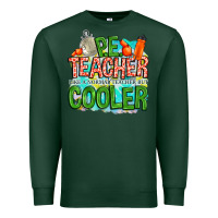 Sports Green pe teacher but cooler Premium Sweatshirt - NancyCooperArtShop