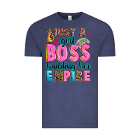 Vintage Denim just a girl boss building her empire Vintage Tee - texasbilliewilder