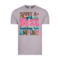 Vintage Zinc just a girl boss building her empire Vintage Tee - texasbilliewilder