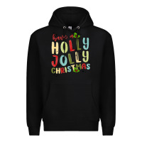 Black have a holly jolly christmas Premium Hoodie - MaliasSmallBusiness