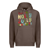 Coffee have a holly jolly christmas Premium Hoodie - MaliasSmallBusiness