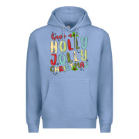 Colony Blue have a holly jolly christmas Premium Hoodie - MaliasSmallBusiness