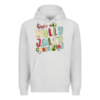 Dove Grey have a holly jolly christmas Premium Hoodie - MaliasSmallBusiness