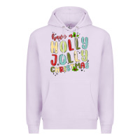 Lilac have a holly jolly christmas Premium Hoodie - MaliasSmallBusiness