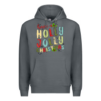 Rock have a holly jolly christmas Premium Hoodie - MaliasSmallBusiness
