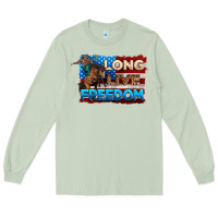 Matcha Long live freedom 4th of july Long Sleeve Tee - Neo Western
