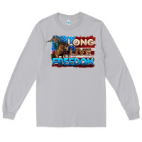 Moon Dust Long live freedom 4th of july Long Sleeve Tee - Neo Western