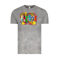 Cloud Rock taco fiesta Vintage Tee - Zillion Design Studio