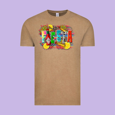 Taco Fiesta Vintage Tee Designed By Zillion Design Studio