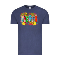 Vintage Denim taco fiesta Vintage Tee - Zillion Design Studio