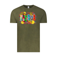 Vintage Olive taco fiesta Vintage Tee - Zillion Design Studio