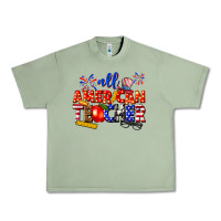 Oil Green all american teacher Urban Heavy Tee - texasbilliewilder