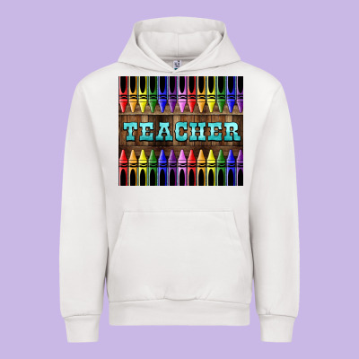 Teacher Crayons Tumbler Urban Hoodie Designed By Lillyallendesigns
