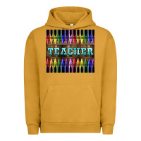 Pigment Peanut Butter Teacher Crayons Tumbler Urban Hoodie - LillyAllenDesigns