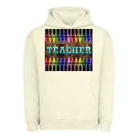 Pigment Pistachio Teacher Crayons Tumbler Urban Hoodie - LillyAllenDesigns