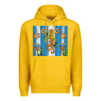Lemon shalom with star of david Premium Hoodie - AdoDesignShop