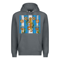 Rock shalom with star of david Premium Hoodie - AdoDesignShop
