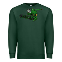 Sports Green Harvester Premium Sweatshirt - LillyAllenDesigns