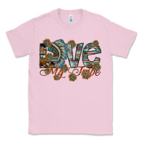 Bubblegum Pink love my tribe Classic Tee - SublimationCraftShop