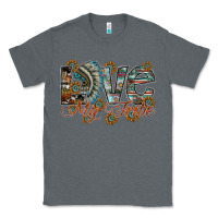 Charcoal Heather love my tribe Classic Tee - SublimationCraftShop
