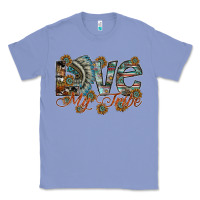Colony Blue love my tribe Classic Tee - SublimationCraftShop