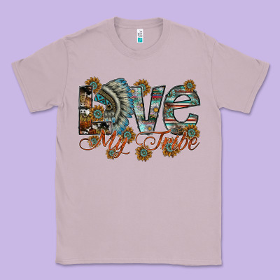 Love My Tribe Classic Tee Designed By Sublimationcraftshop