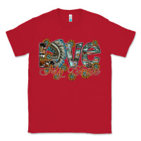 Red love my tribe Classic Tee - SublimationCraftShop