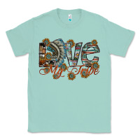 Seafoam love my tribe Classic Tee - SublimationCraftShop
