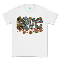 White love my tribe Classic Tee - SublimationCraftShop