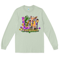 Matcha louisiana la mardi gras Long Sleeve Tee - FaDigitalArtStudio