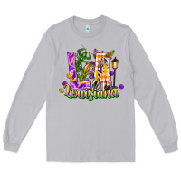 Moon Dust louisiana la mardi gras Long Sleeve Tee - FaDigitalArtStudio