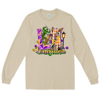 Mushroom louisiana la mardi gras Long Sleeve Tee - FaDigitalArtStudio
