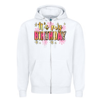 White it's my birthday Zipper Hoodie - JahusDesignShop
