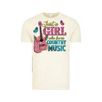 Vintage Arctic just a girl who loves country music Vintage Tee - texasbilliewilder