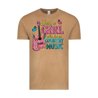 Vintage Camel just a girl who loves country music Vintage Tee - texasbilliewilder